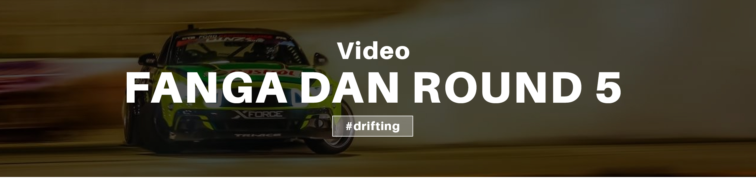 Fanga Dan shredding Pukekohe Park Raceway